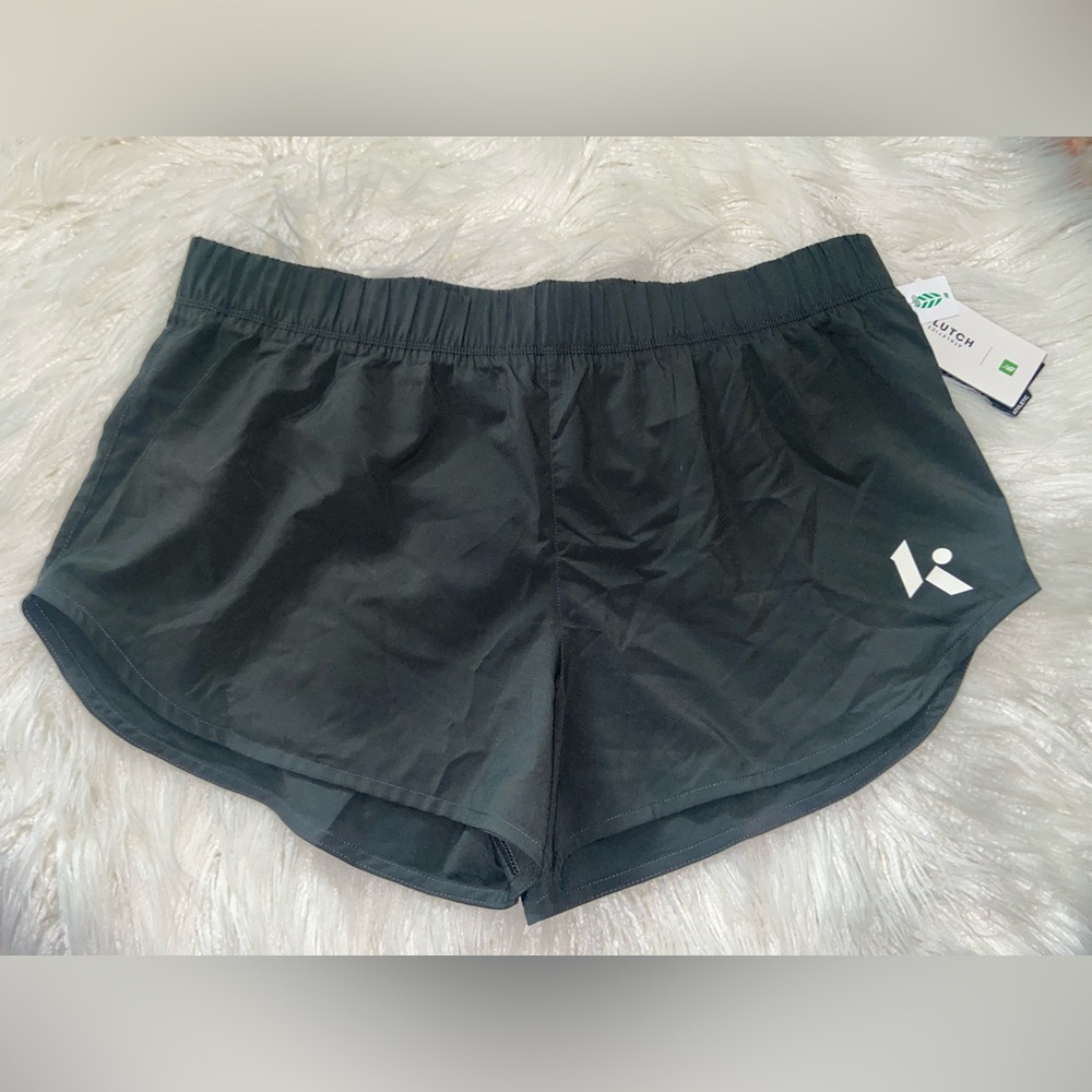 New Balance Dark Gray Men's Athletic Running Shorts - Picture 4 of 9